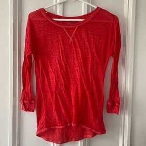 Arizona Jean Company Red Tissue Tee XS